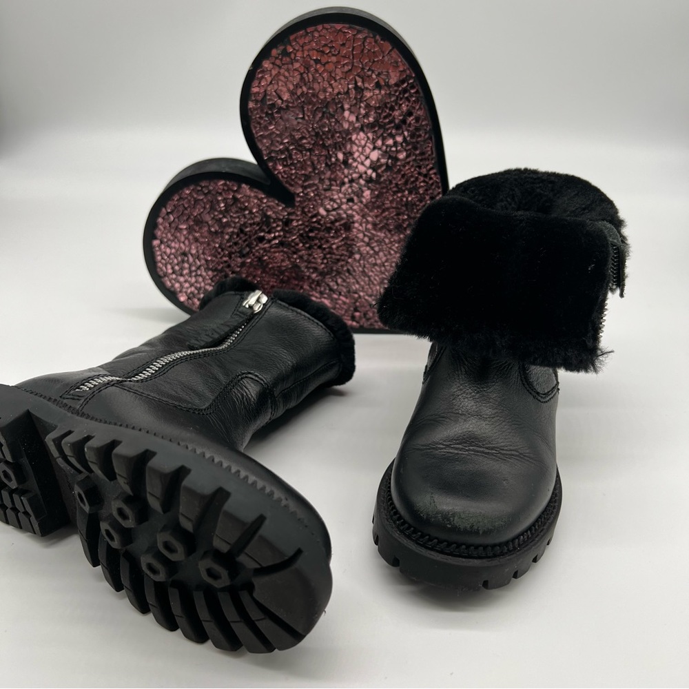 Zara kids ankle black boots | size 27